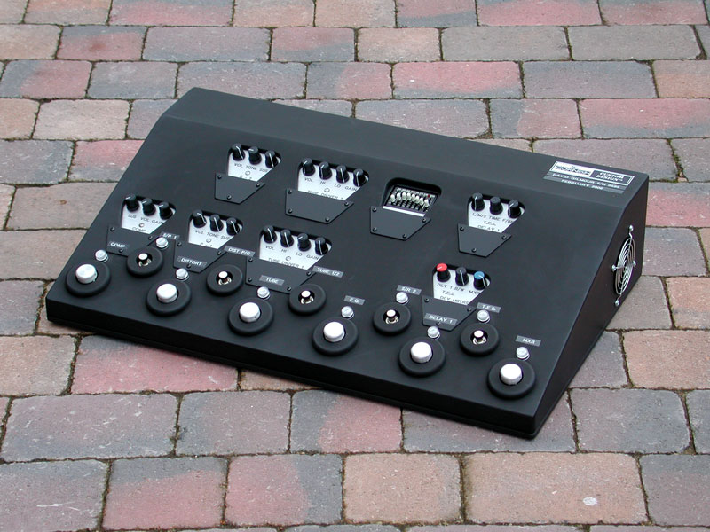The Construction of David Gilmour’s pedal board…